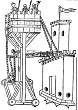 Fuente: El castillo medieval. J. Jiménez Esteban.