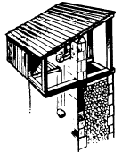 Cadahalso. Fuente: El castillo medieval. J. Jim�nez Esteban.